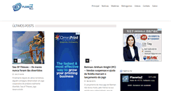 Desktop Screenshot of planetaz.com.br